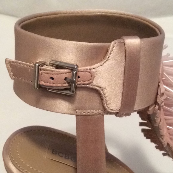 BCBG Light pink fringe heel - Picture 6 of 7
